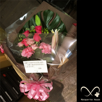 【事例50】K様よりお誕生日プレゼントとして贈られた花束